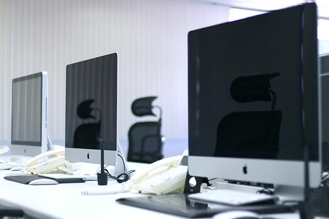The Designers Department uses the latest 27-inch Mac computers