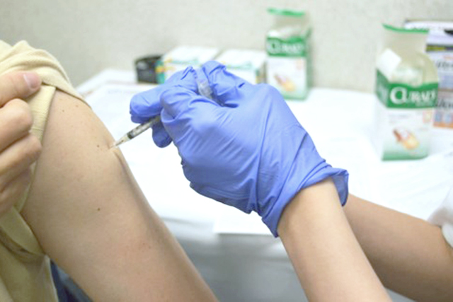 Every winter, flu shots are also available