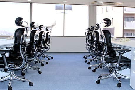 余裕のある通路