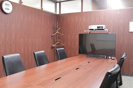 広々とした会議室です